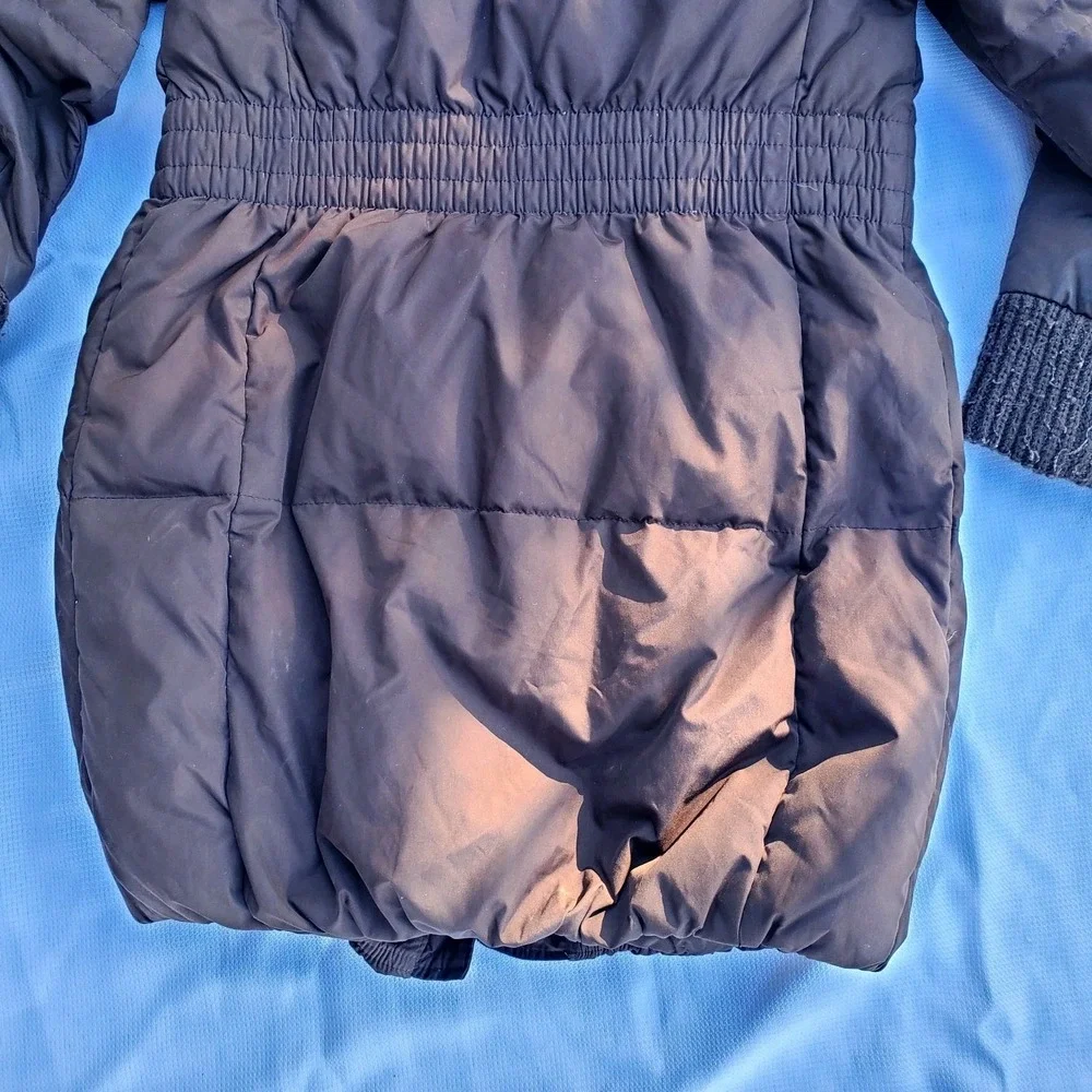 GAP Kids ♡  Girls Brown Puffer Long Parka Jacket Coat ♡‎ Size M (8)